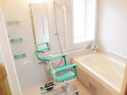 バリアフリー浴室設備