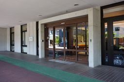 エントランス前の風景