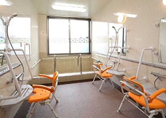 快適な空間の浴室