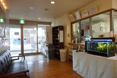 待合室のゆったり空間