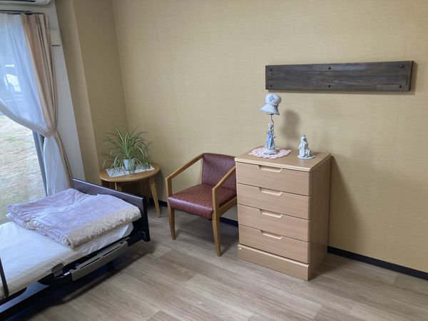 落ち着いた居室