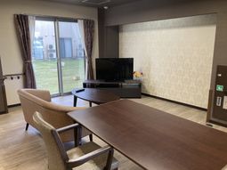 日差しが入るリビング