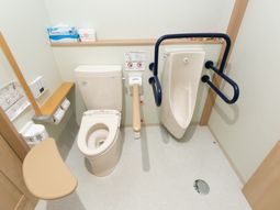 バリアフリートイレの様子