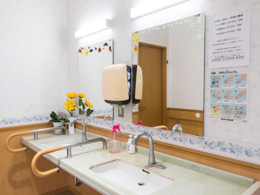 バリアフリーな洗面台