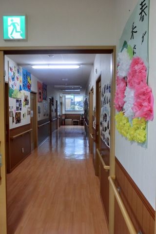 広々とした廊下