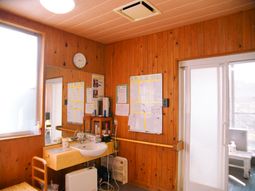 明るいナースステーション