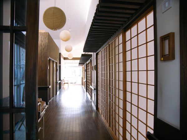 和風な廊下
