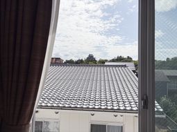 窓から見える風景