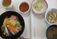 健康的な食事が提供される食堂