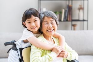 安全設計の洋式トイレ