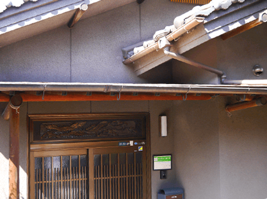 伝統的な建物の外観