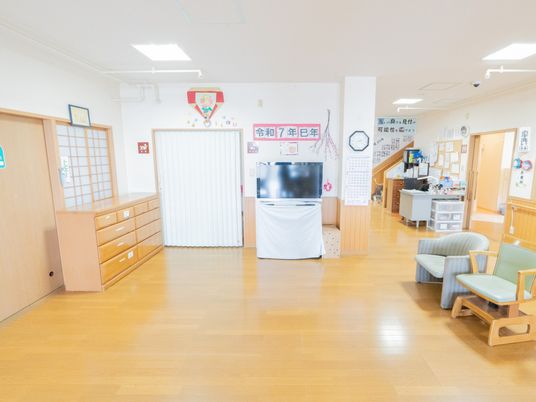 明るい廊下