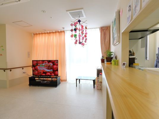 快適な居室の一角