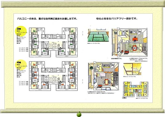 室内の見取り図