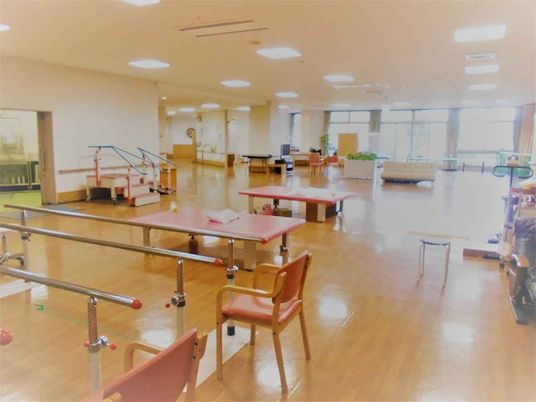 広々とした運動用施設
