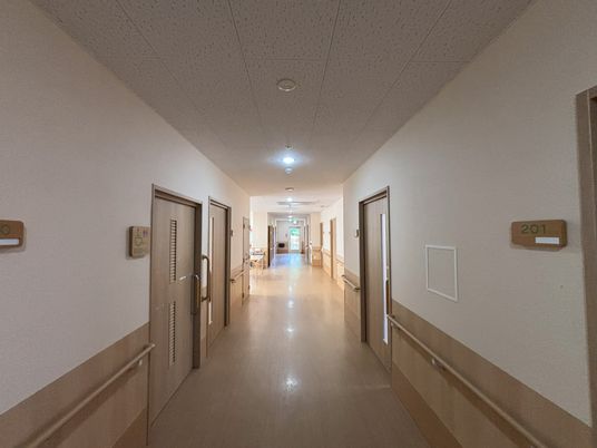 長い廊下