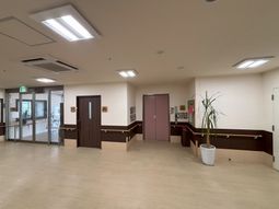 明るい廊下