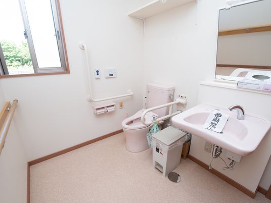 バリアフリートイレの様子