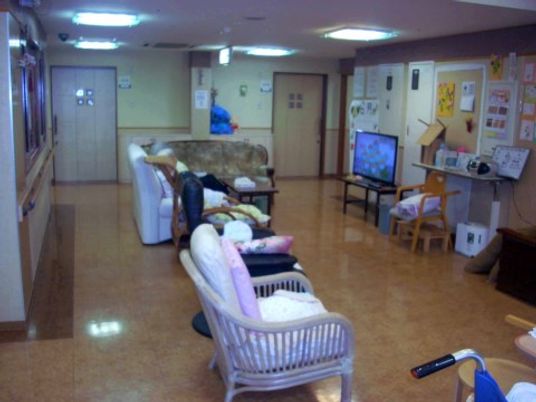 共有スペースでの憩いの場