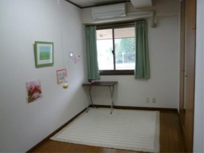 清潔な居室の一角