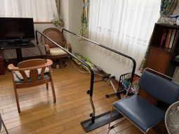 居室の家具と訓練機器