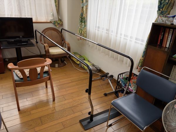 居室の家具と訓練機器