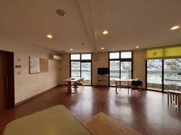 開放的な共用スペース