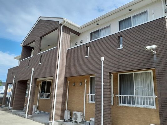 二階建ての外観