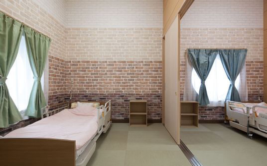 ゆったりした居室