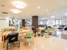 ゆったりした共有スペース