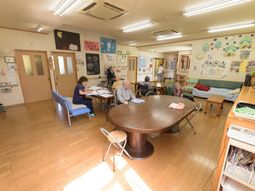 多目的室での日常風景