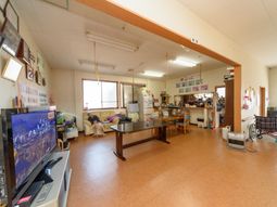 共用スペースの明るい様子