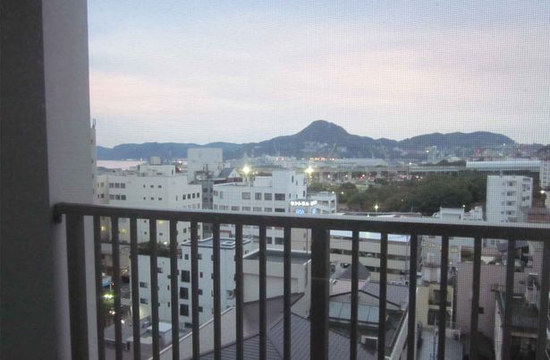 広がる景色のバルコニー
