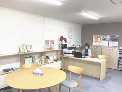 スタッフのデスク