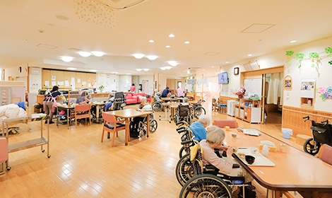 矢筈荘短期入所生活介護事業所の外観