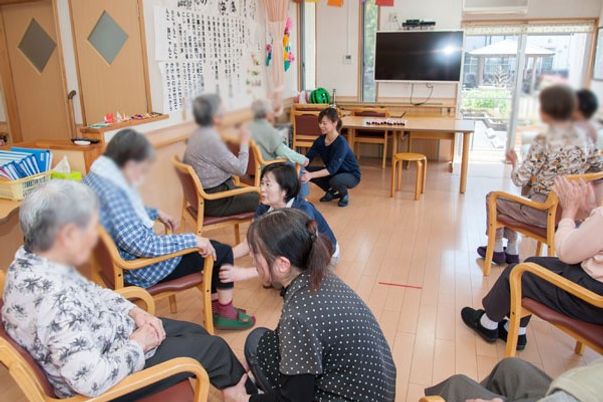 活動中のラウンジ
