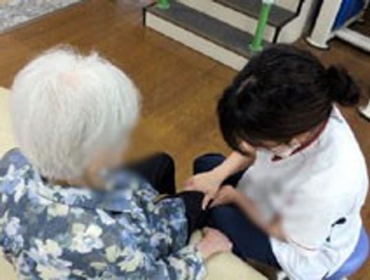 ケア風景の一場面