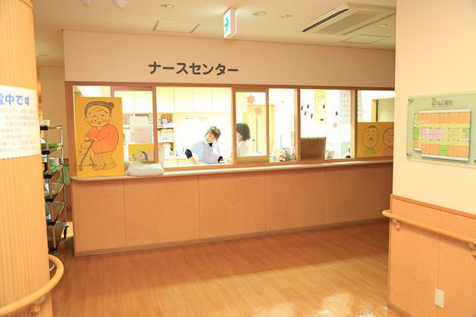 温かい雰囲気のナースセンター