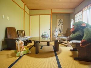 和室の談話スペース  