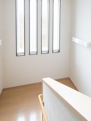 シンプルな廊下の風景