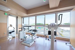 機能的な機能訓練室