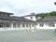中庭のある建物外観  