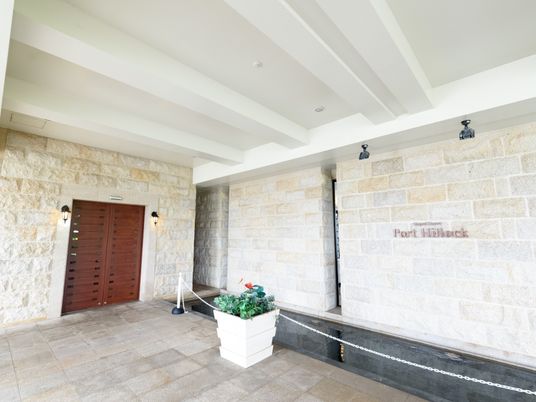 清潔感のあるエントランス