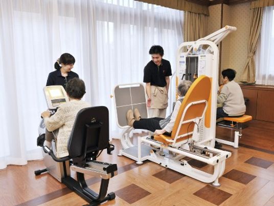 機能訓練室での活動