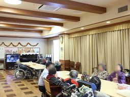 共有スペースでのひと時