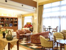 快適なラウンジ空間