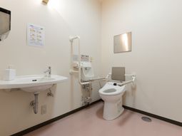 清潔なトイレ設備