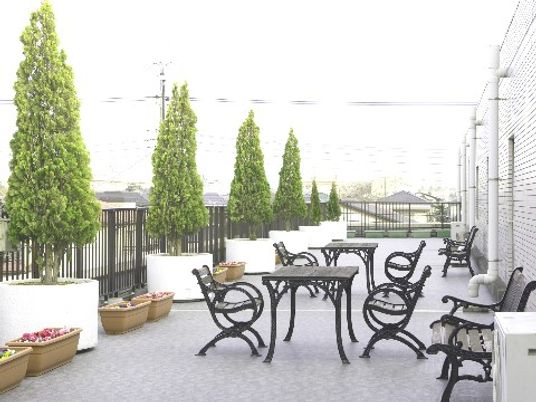 広々とした快適テラス