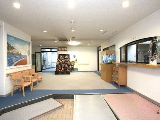 清潔感のある応接スペース