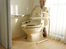 バリアフリーなトイレ